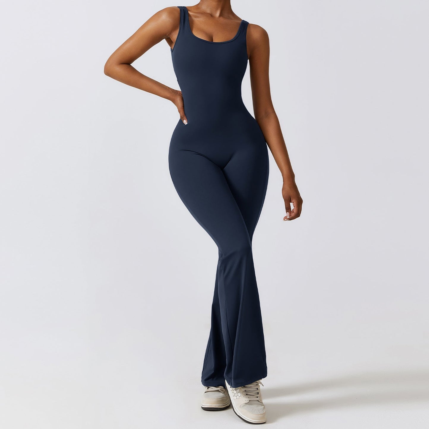 Rückenfreier Jumpsuit
