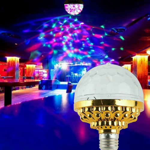 RGB Strobe LED Rotierende Glühbirne – Schaffen Sie eine Partystimmung mit bunten Lichtern!