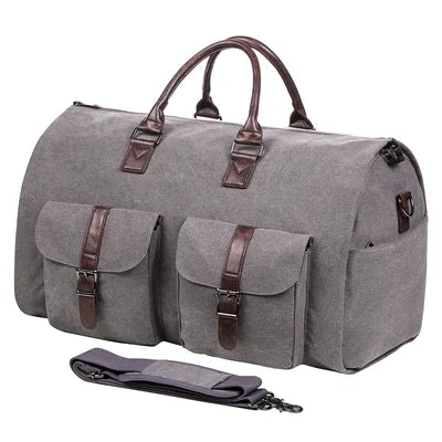 Die umwandelbare Duffel-Garderoben-Tasche