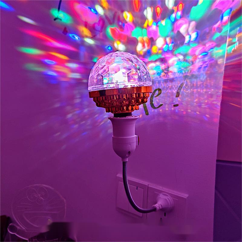 RGB Strobe LED Rotierende Glühbirne – Schaffen Sie eine Partystimmung mit bunten Lichtern!