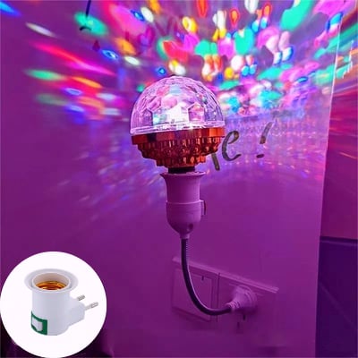RGB Strobe LED Rotierende Glühbirne – Schaffen Sie eine Partystimmung mit bunten Lichtern!