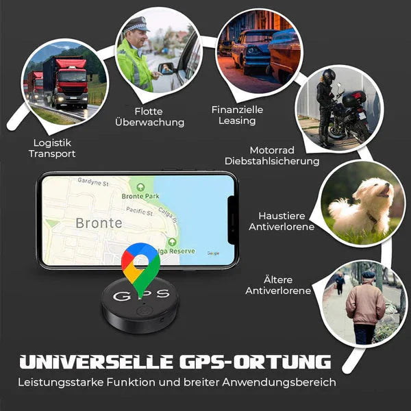 1+1 GRATIS | Mini Magnetischer GPS-Tracker – Bleiben Sie verbunden & sicher