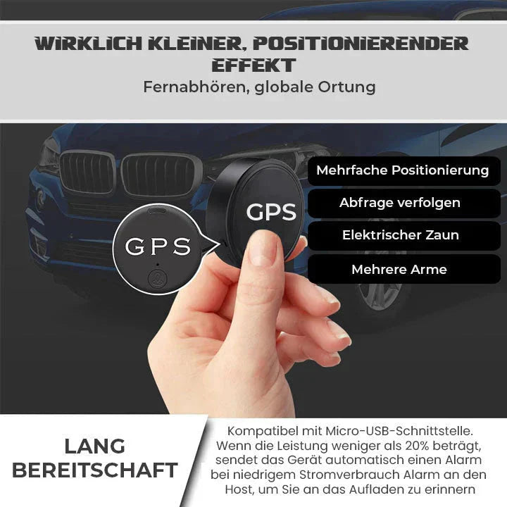 1+1 GRATIS | Mini Magnetischer GPS-Tracker – Verbunden und sicher bleiben