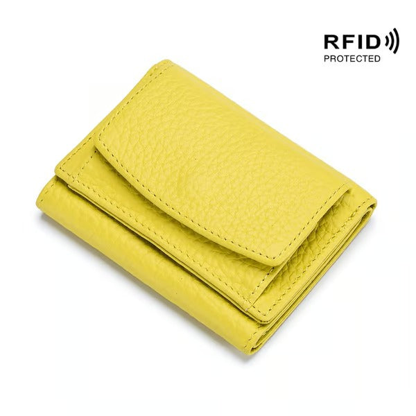 RFID Blocking Leder Geldbörse – Stylisch, Kompakt und Sicher