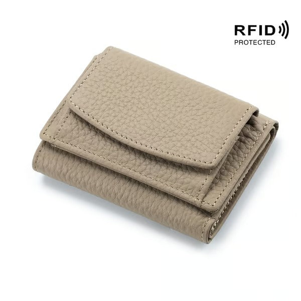 RFID-blockierende Lederbörse – Stylisch, kompakt und sicher