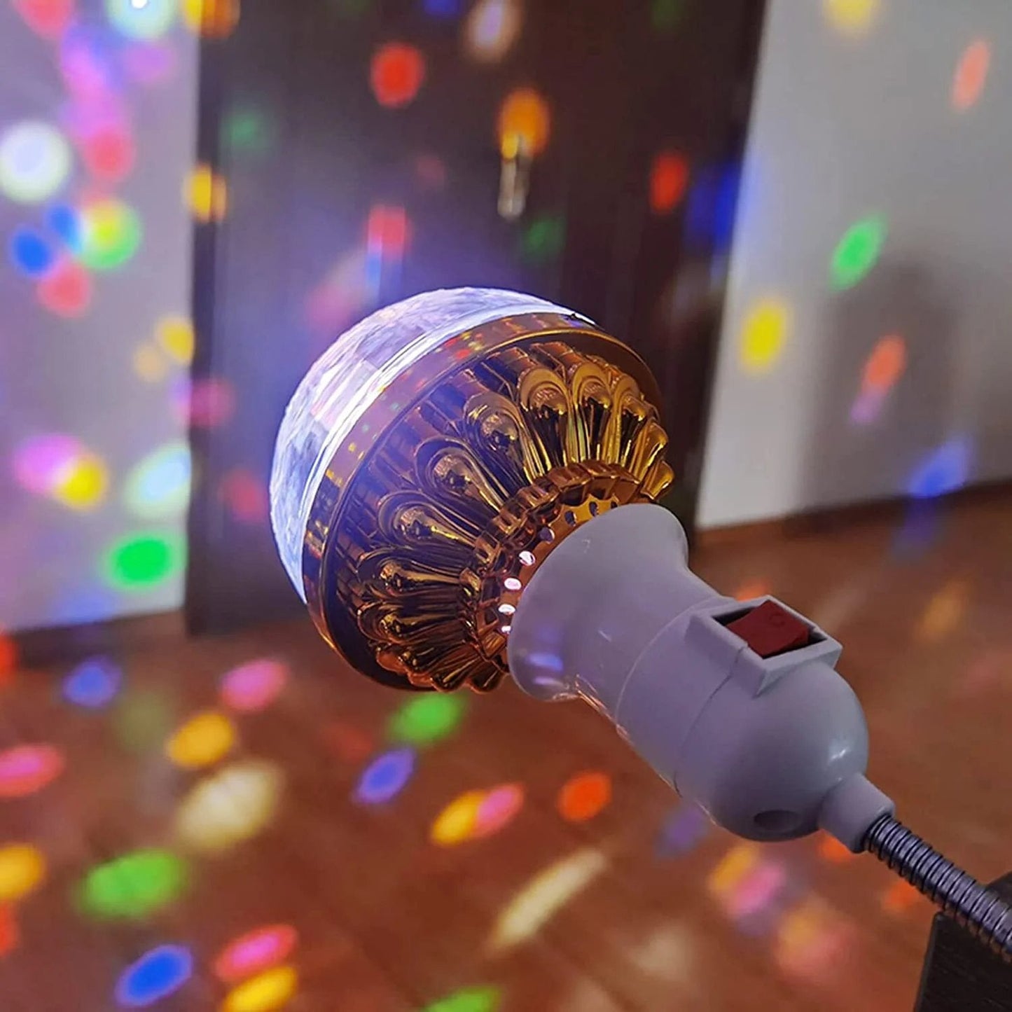 RGB Strobe LED Rotierende Glühbirne – Schaffen Sie eine Partystimmung mit bunten Lichtern!