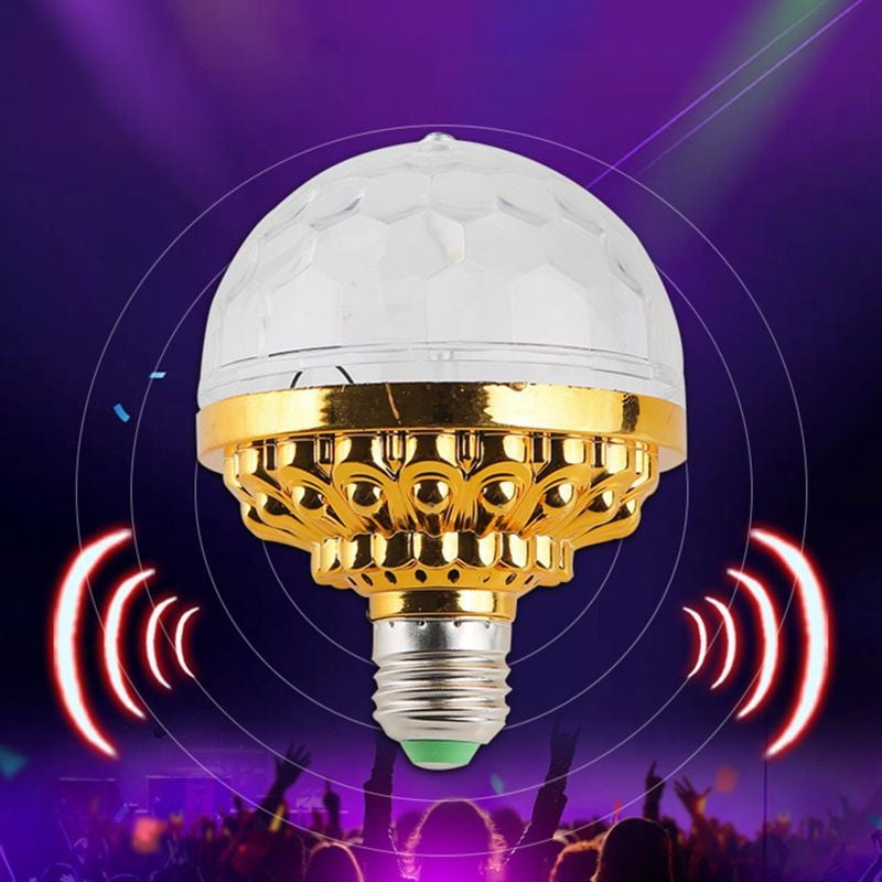 RGB Strobe LED Rotierende Glühbirne – Schaffen Sie eine Partystimmung mit bunten Lichtern!