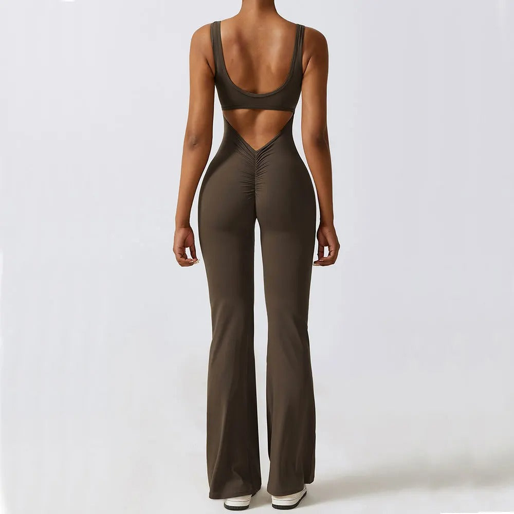 Rückenfreier Jumpsuit