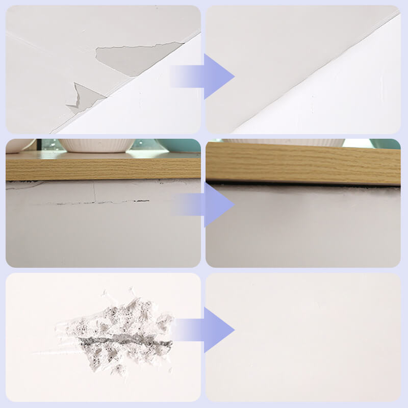 1+1 Gratis | Weiße Wandreparaturpaste für wasserdichte und rissfeste Reparaturen