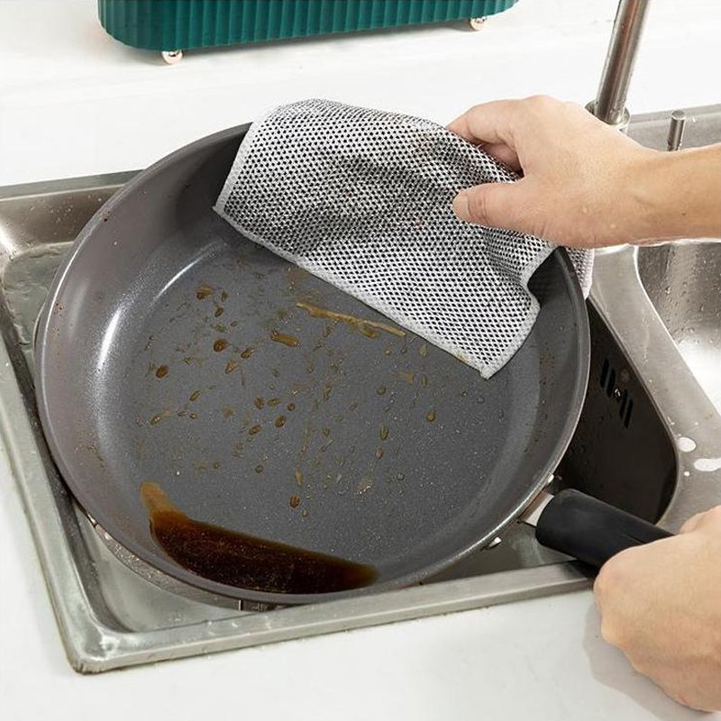 5+5 KOSTENLOS | FlexClean -Multifunktionale Drahttücher für hartnäckige Flecken [Letzter Tag Rabatt]