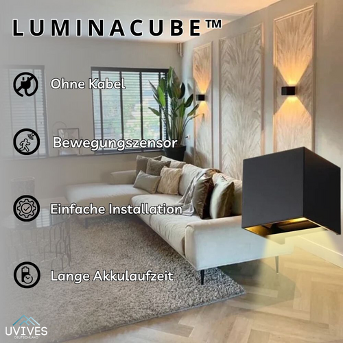 50% RABATT | LuminaCube - Die drahtlose und luxuriöse Wandleuchte! [Letzter Tag Rabatt]