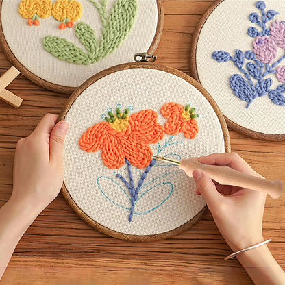 Ultimate Stitch & Punch Needle Set – Effortlessly Create Impressive Designs
