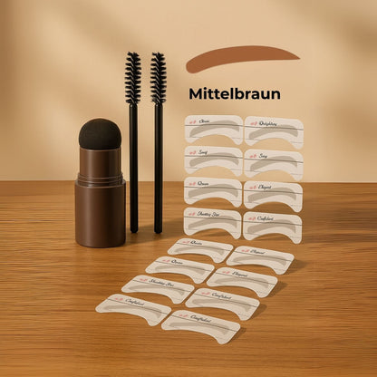 BrowStamp - Augenbrauenstempel Styling Set [Letzter Tag Rabatt]