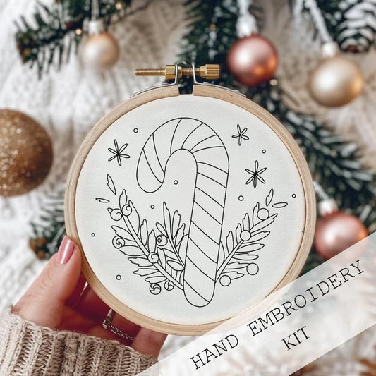 Noël Stitch Kit | 🎁Neuankunft für Weihnachten🎄Anfänger-Weihnachts-Kreuzstich-Set handgefertigt