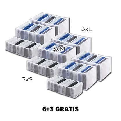 Kleiderschrank-Organizer - Bringen Sie Ordnung in Ihren Kleiderschrank! [Letzter Tag Rabatt]