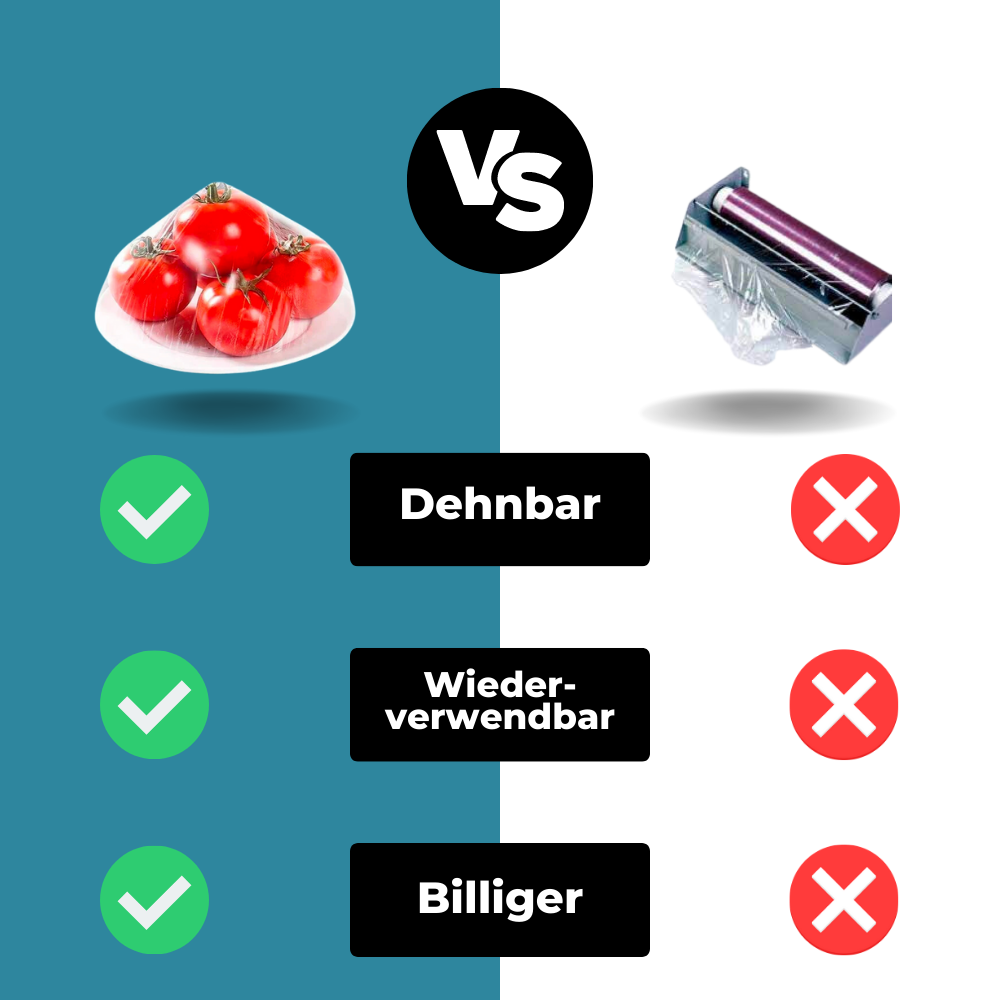 Frisch Bag - Frischhaltetüten | 100 Tüten [Letzter Tag Rabatt]