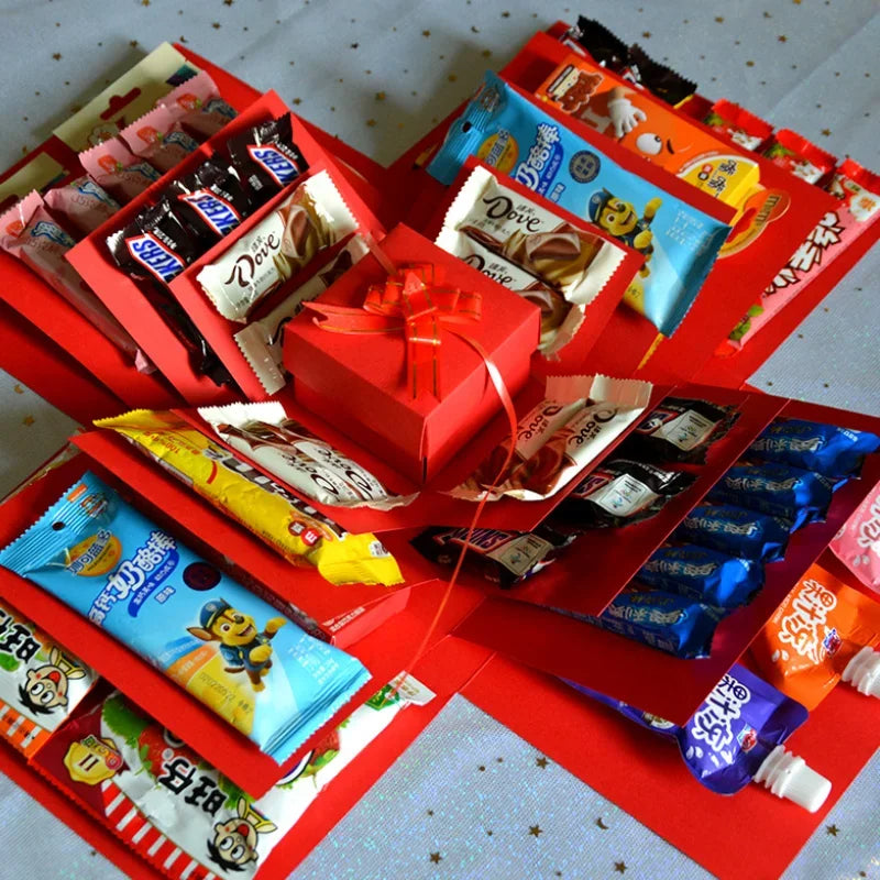 Überraschungsbox - Überraschungs-Explosionsbox [Letzter Tag Rabatt]