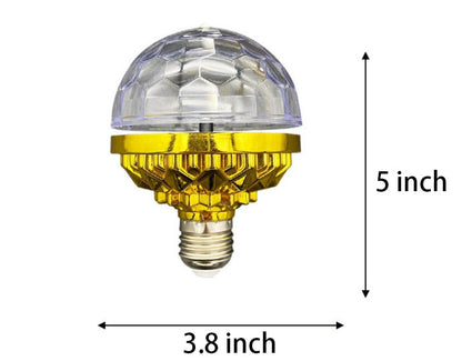RGB Strobe LED Rotierende Glühbirne – Erschaffen Sie eine Partyatmosphäre mit bunten Lichtern!