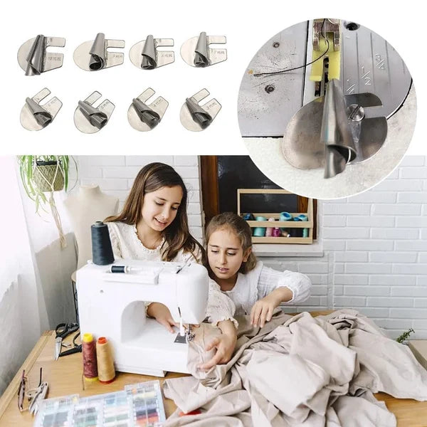 50% RABATT | SewPerfekt - Spiral Nährohrfuß - Set aus 8 Teilen [Letzter Tag Rabatt]